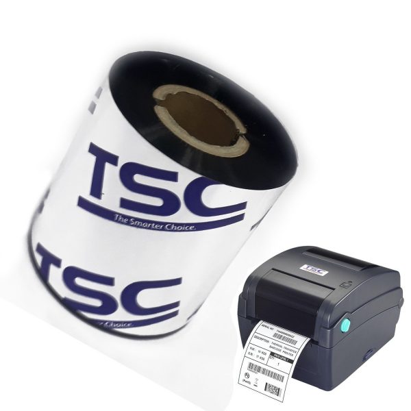 TSC Barcode Wax Ribbon